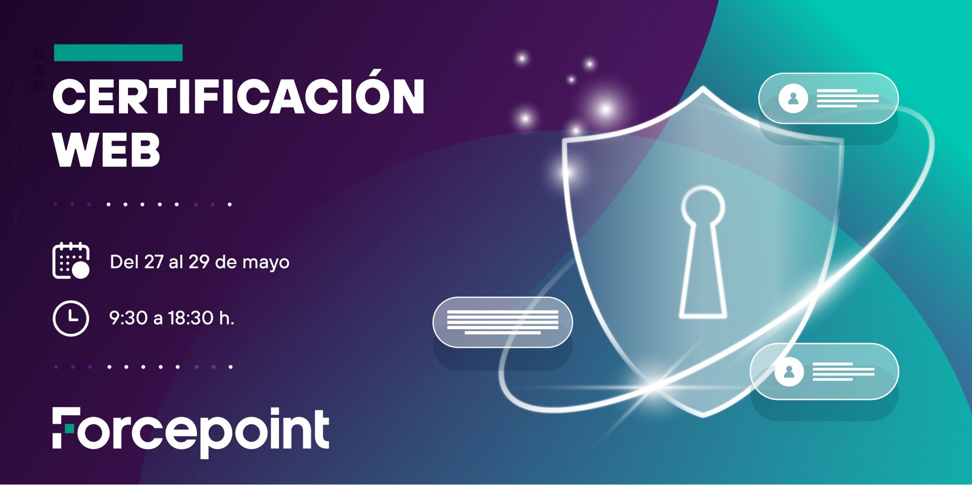 CERTIFICACIÓN WEB FORCEPOINT