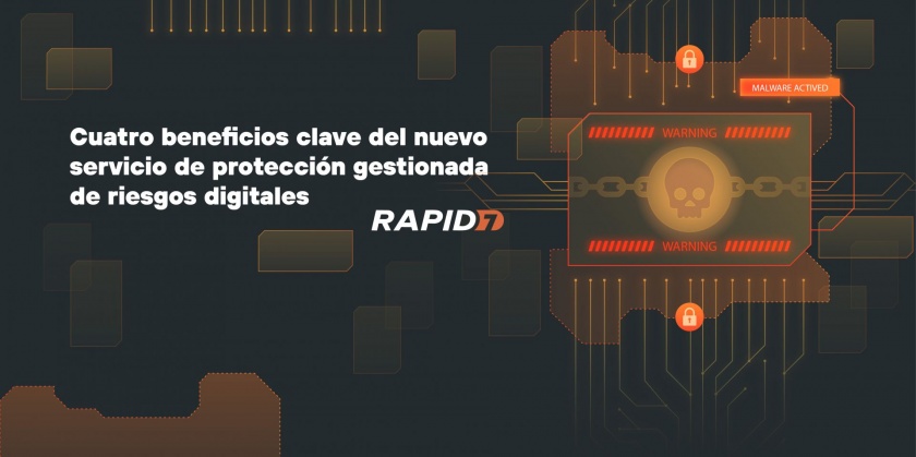 Cuatro beneficios clave del nuevo servicio de protección gestionada de riesgos digitales de Rapid7