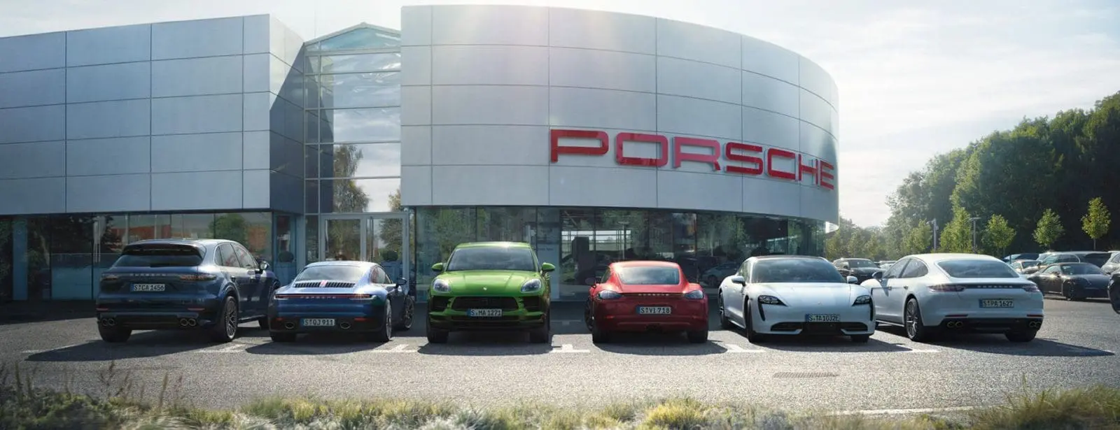 concesionario de Porsche de Majadahonda